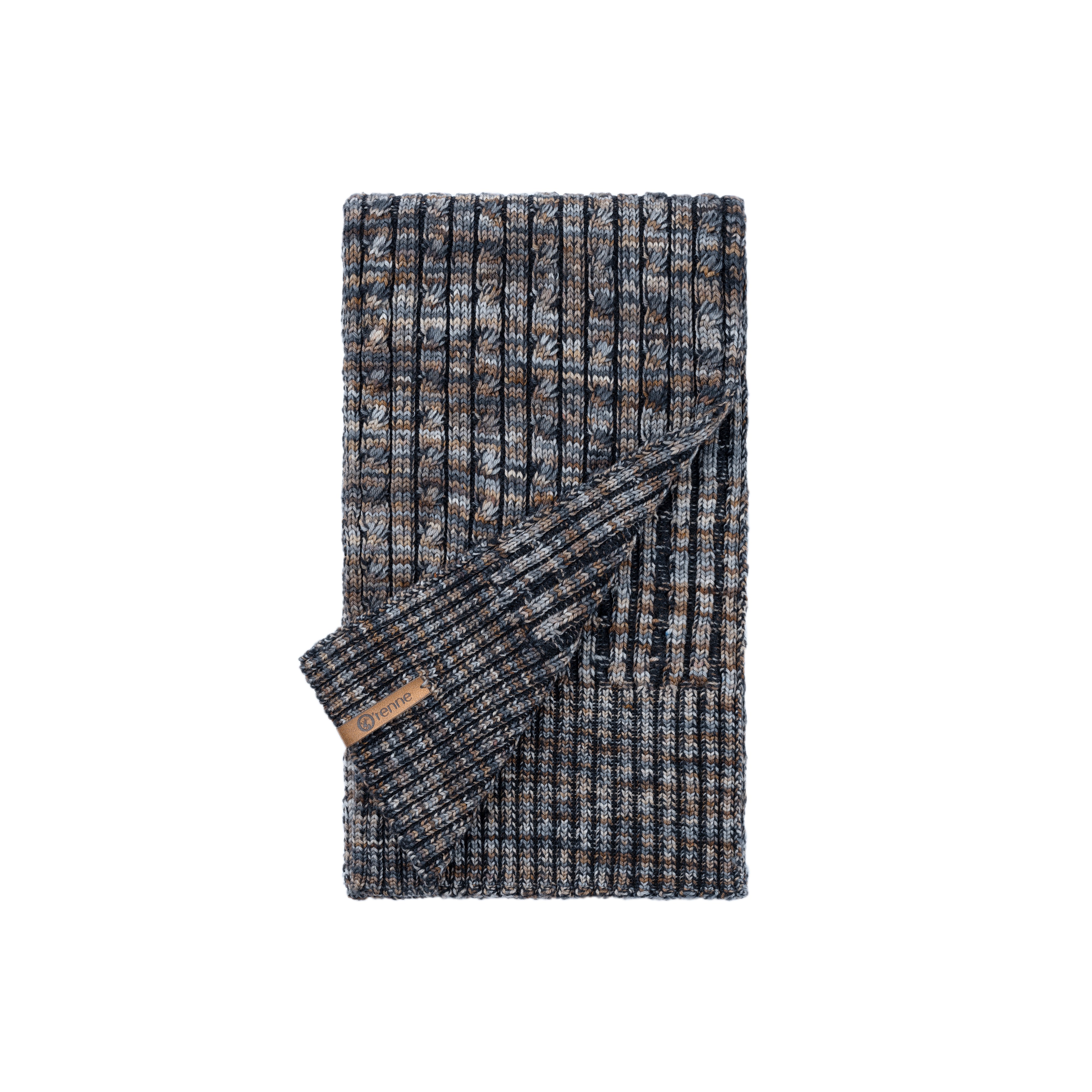 Marble Merino Yün Atkı